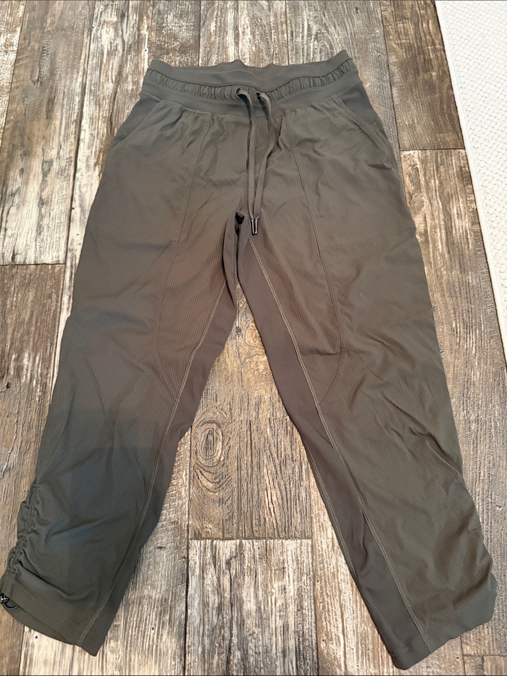 lululemon athletica Olive Drawstring Jogger Pants